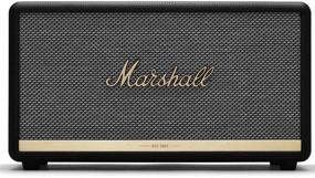 img 4 attached to Immerse in High-Quality Sound with the Marshall Stanmore II Wireless Bluetooth Speaker – Black