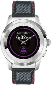 img 1 attached to MyKronoz ZeTime Petite Premium Hybrid Smartwatch 39Mm With Mechanical Hands Over A Color Touch Screen