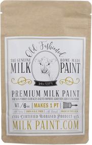 img 4 attached to 🥛 Non-VOC Oyster White Milk Paint - 1 Pint, Old Fashioned Powder Paint
