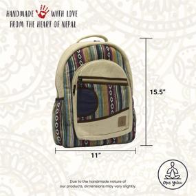 img 3 attached to 🎒 Himalayan Durable Handmade Hemp Backpack