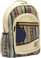 🎒 himalayan durable handmade hemp backpack logo