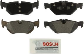 img 1 attached to 🔵 Набор дисковых тормозных колодок Bosch BE1267 Blue - совместим с: BMW 1 Series M, 128i, 323i, 328i, 328i xDrive, 328xi, X1 - задние.