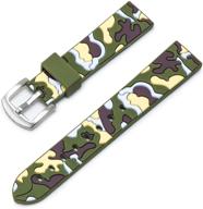 🔒 silicone replacement waterproof camouflage military: durable protection for tactical gear logo