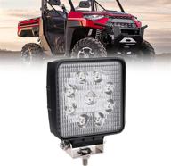 🔦 kemimoto ranger backup light kit for polaris ranger 1000 xp/crew with rear led reserve light (2018-2022) – enhancing visibility logo