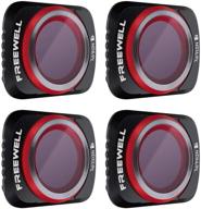 enhanced visibility - 4k series - 4pack filters for mavic air 2 drone logo