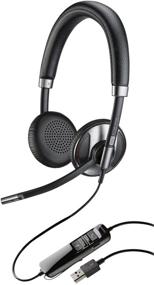 img 4 attached to 🎧 Silver/Black Plantronics 202580-01 Wired Headset - Enhancing SEO