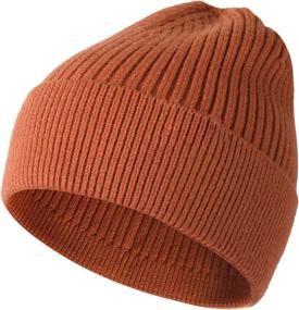 img 4 attached to Beanie Womens Cuffed Skull Winter