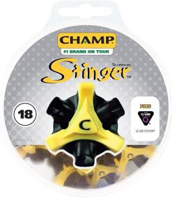 img 1 attached to 🏌️ Champ Scorpion Stinger Q-Lok Golf Spikes: Superior Traction for Enhanced Golf Performance