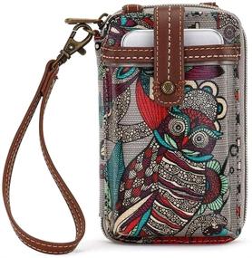 img 4 attached to Sakroots Artist Circle Convertible Cross Body Bag with Smartphone Wristlet