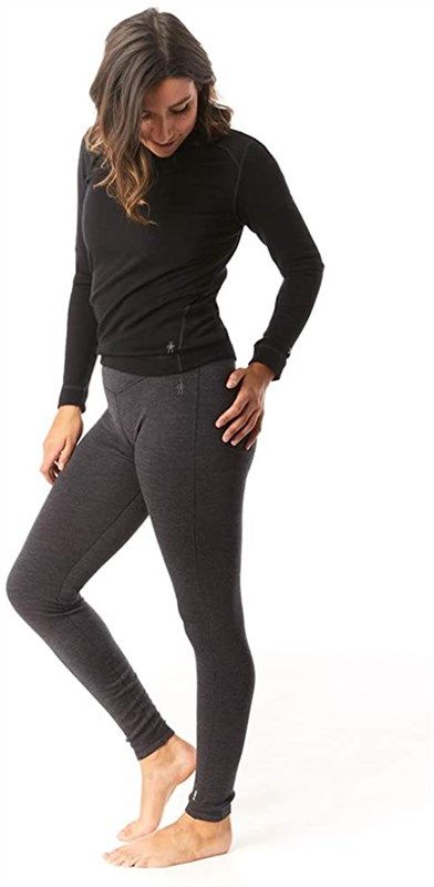 smartwool merino bottoms twilight heather logo