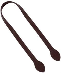 img 3 attached to 👜 2-Pack of Dark Brown Leather Purse Straps for Handbags, Wallets - SUPVOX Replacement Bag Handles