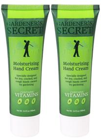 img 4 attached to 🌿 Moisturizing Hand Cream for Gardeners - 3.4 fl. oz. (2 Pack) - Enriched with Vitamins A, D, and E - Treats Dry, Cracked, and Rough Hands - Intense Hydration for Silky Softness - Therapeutic Scent