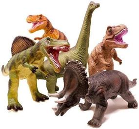 img 3 attached to 🦖 Discover the Exciting World of Dinosaurs with Boley Piece Jumbo Dinosaur Set