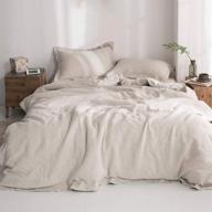 simple&amp;opulence 100% washed linen duvet cover: enhance your bedding with pure luxury logo