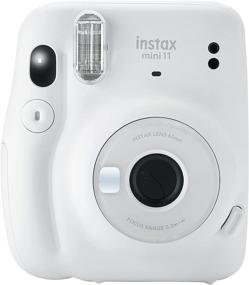 img 2 attached to Capture Moments with FUJIFILM INSTAX Mini 11 Instant Film Camera Bundle - Ice White Edition