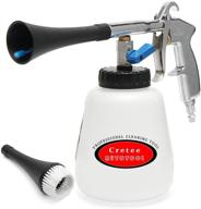 🚗 efficient car cleaning gun: cretee 1l foamaster washing kit with 2 nozzle sprayers (8 atmospheric pressure required) logo