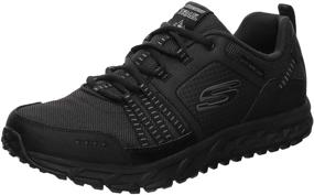 img 4 attached to 👟 Непревзойденный стиль и комфорт: Кроссовки Skechers Escape Plan в черном цвете