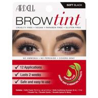 👁️ ardell brow tint soft black: идеальное решение для четкости и плотности бровей. логотип