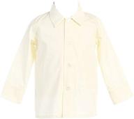 long-sleeved simple dress shirt for boys by lito logo