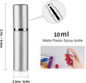 img 3 attached to Travel-friendly Refillable Perfume Aftershave Atomizer - Convenient Travel Accessories for Fragrance