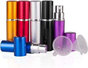 img 4 attached to Travel-friendly Refillable Perfume Aftershave Atomizer - Convenient Travel Accessories for Fragrance