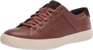 👟 premium style and comfort: rockport men's jarvis sneaker cognac - the ultimate men's shoes logo