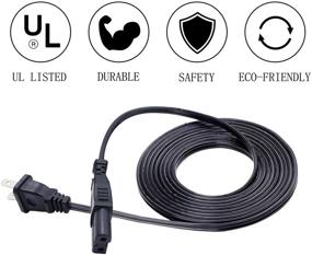 img 1 attached to ⚡️ UL Listed 8ft AC Power Cord for Bose Wave Music System IV III, Soundtouch IV Music System - Replacement Cord for Enhanced Performance!