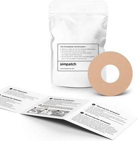 img 3 attached to 🏷️ SIMPATCH CGM Adhesive Patch (30-Pack) – Waterproof, Colorful Tape with Strong Adhesive