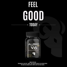 img 1 attached to Optimized 5-HTP 150mg with Ashwagandha and Vitamin B6 - Enhanced Recovery, Serotonin Boost, Stress Relief & Sleep Support - Alpha V6 by RAM ADVANTAGE - 30 Veg Capsules