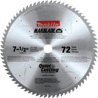 🔪 makita a-94487 7.5-inch 72-tooth blade logo