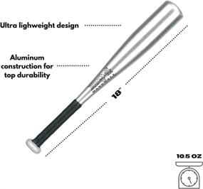 img 2 attached to 📏 18-Inch Training Bat by Markwort: Enhanced Aluminum Design for Single-Handed Practice