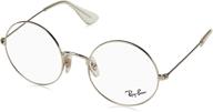 ray ban unisex rx6392 eyeglasses silver logo