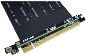 img 2 attached to ADT-LINK PCI-E X16 To 16X 3 Computer Components