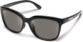 img 1 attached to Suncloud Sunnyside Polarized Sunglasses Black