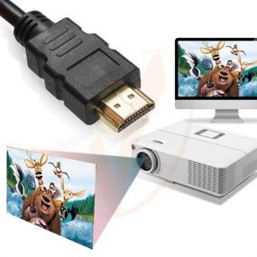 img 2 attached to Кабель Ethernet CableVantage с покрытием обратного возврата