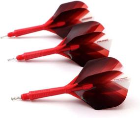 img 2 attached to CUESOUL Koff AK6 Dart Stem/Shaft with Dart Flight Standard/Teardrop/Kite Set - Pack of 3