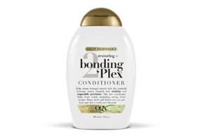 img 1 attached to 💆 Revive and Restore Your Hair with [NEW COMBO] OGX 2BONDING PLEX Restoring Shampoo+ Conditioner 13 oz ea