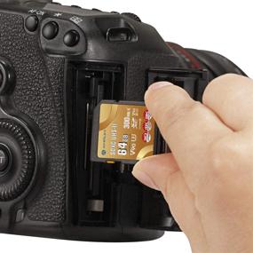 img 1 attached to Amplim 64GB V90 UHS-II SD SDXC Card: Lightning Speed, 300MB/S, Secure Digital Memory Storage for Pro Photographer and Videographer