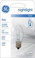 💡 ge lighting 43050 4w led bulb with 14 lumens logo