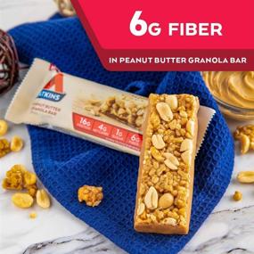 img 1 attached to 🥜 Atkins Peanut Butter Granola Protein Meal Bar: The Ultimate Crunchy and Creamy Keto-Friendly Power Boost (5 Bars)