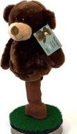 golf backspin the bear club head cover - unleash your creativity! logo