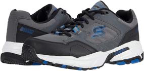 img 1 attached to Men's Skechers Sport Stamina Oxford Athletic Shoes in Black