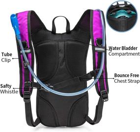 img 2 attached to Hydration Backpack Water Bladder Lightweight