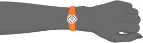 img 2 attached to 🕰️ Swatch Women's 1907 BAU Quartz Silicone Strap Orange Casual Watch (Model LO114) for Enhanced SEO