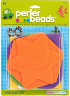 assorted pegboard set for children's 🎨 arts and crafts with perler beads, 5 pieces logo