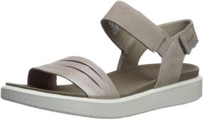 img 4 attached to ECCO Women's Flowt Strap Sandal - Athletic Women's Shoes for Superior Comfort and Performance