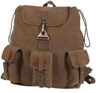🎒 rothco leather vintage wayfarer backpack logo
