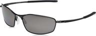 🕶️ whisker oval sunglasses for men by oakley - oo4141 logo