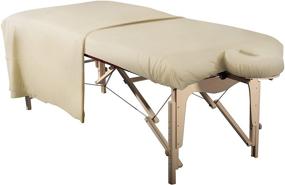 img 4 attached to 🛏️ Набор защитных покрывал для массажных столов Master Massage Tables Deluxe Flannel (3 шт.) - максимальный комфорт для вашего массажного стола