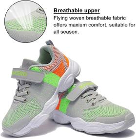 img 2 attached to 👟 MAYZERO Boys' Breathable Running Walking Sneakers in Sneakers for Optimal Performance